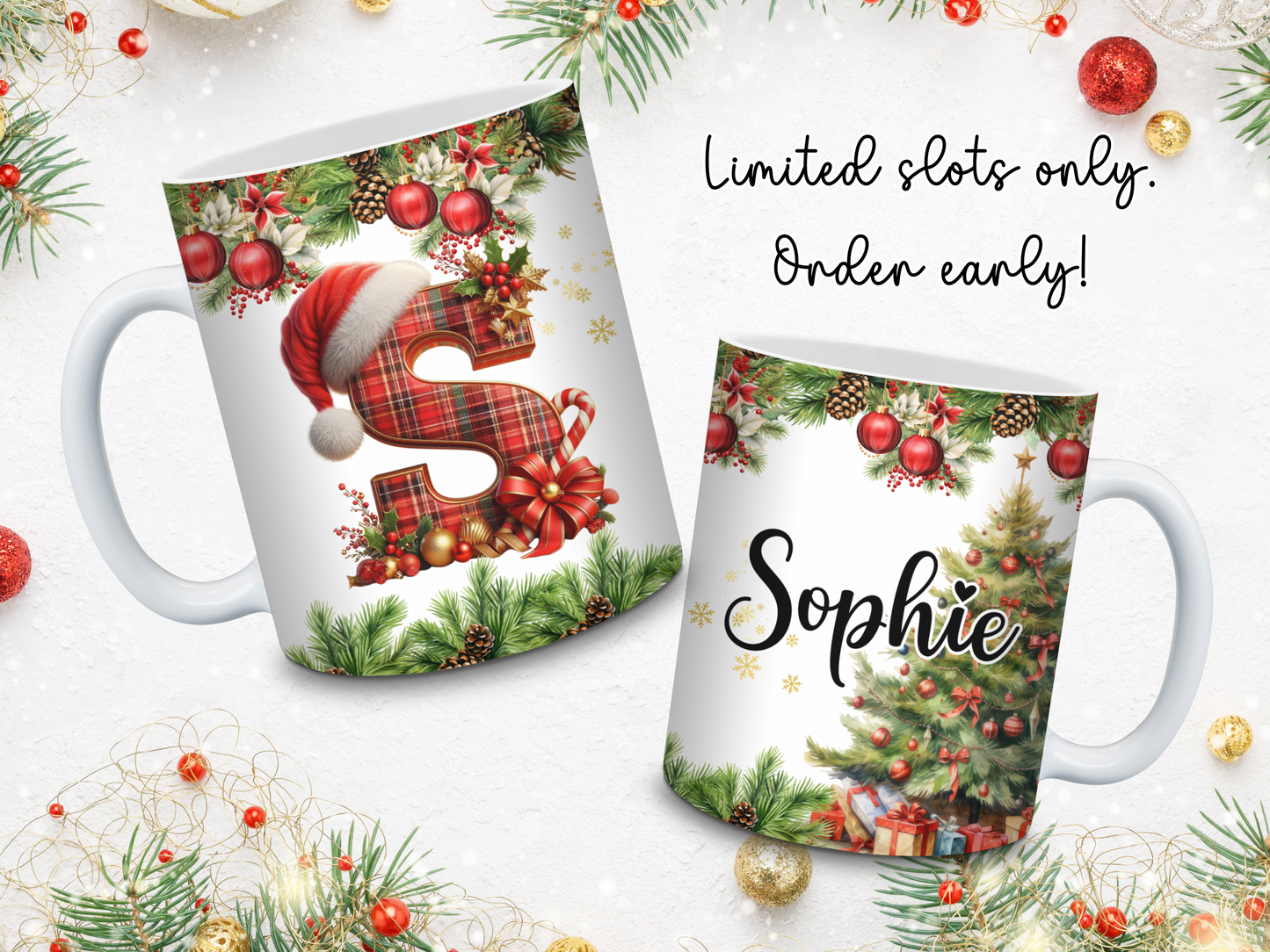 Personalised Christmas Mugs
