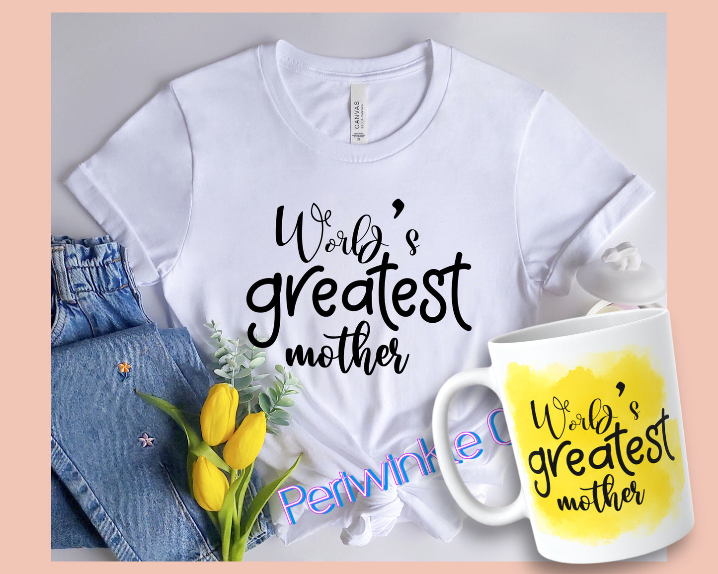 World's greatest mother SHIRT and MUG | Mom