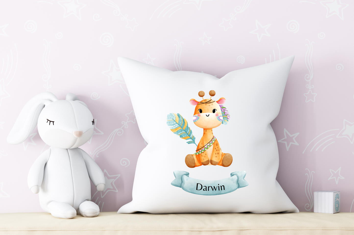 Tribal Animal Cute Pillow | Children Pillow