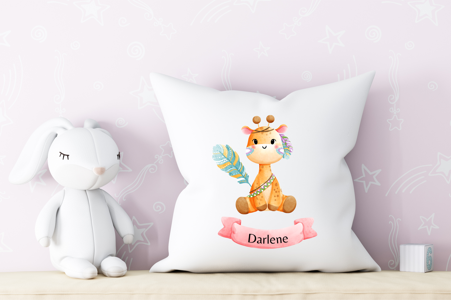 Tribal Animal Cute Pillow | Children Pillow