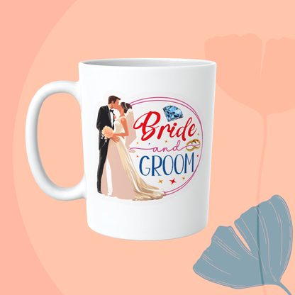 Wedding mugs | Bride & Groom Mug | Customisable Mugs