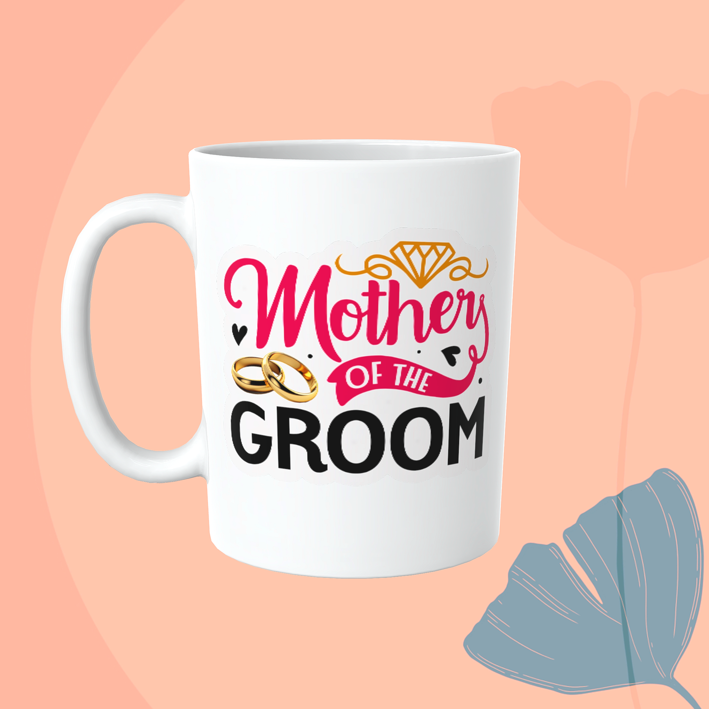 Wedding mugs | Bride & Groom Mug | Customisable Mugs