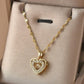 Heart-shaped necklace | Accessories