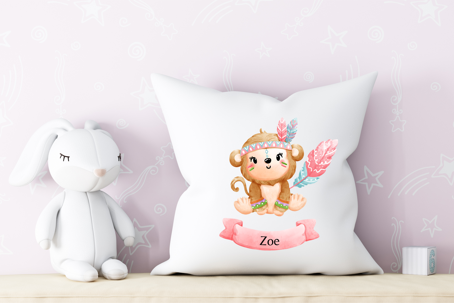 Tribal Animal Cute Pillow | Children Pillow