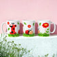 Ladybug Alphabet Mugs | Customisable mug