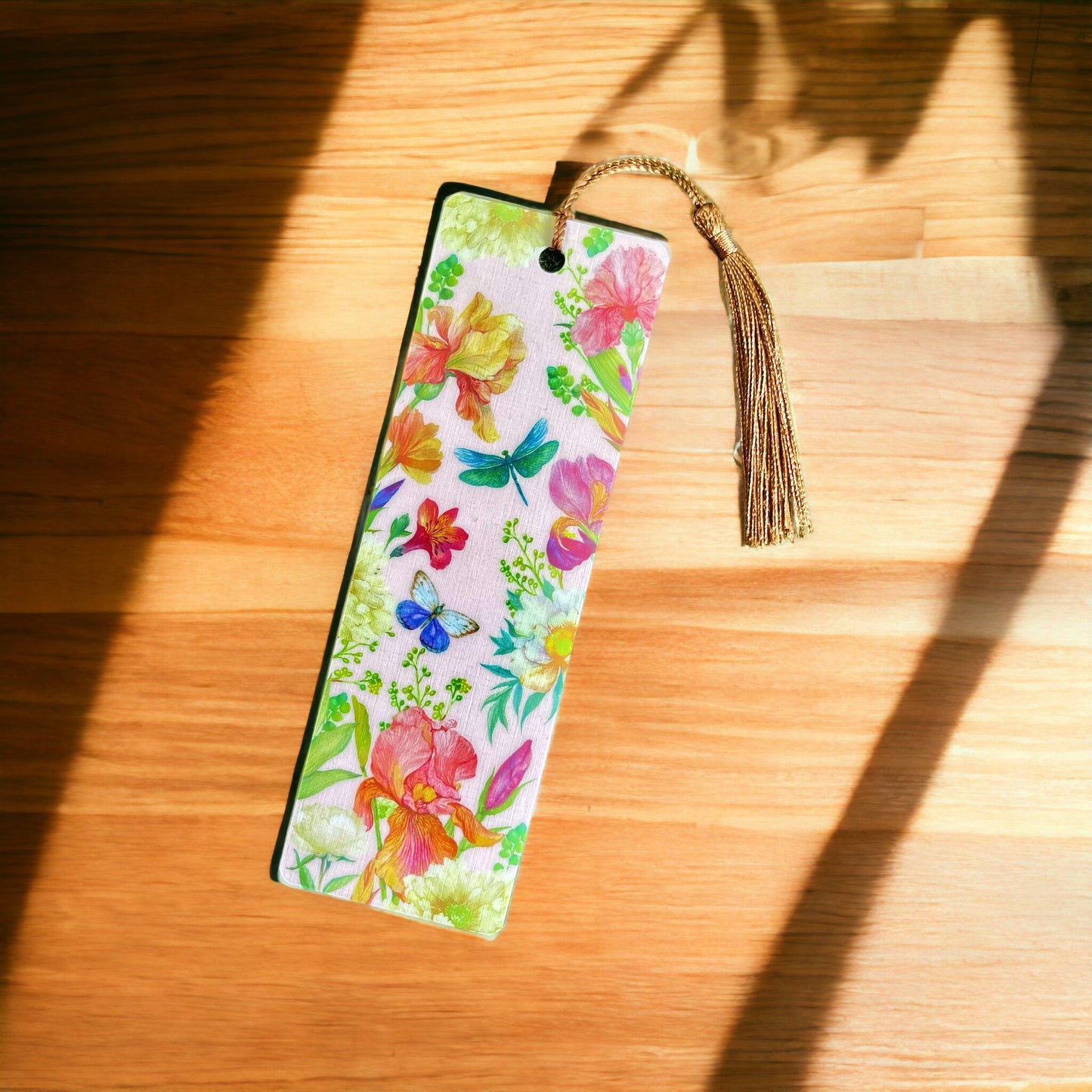 Colorful floral bookmark | Stationery