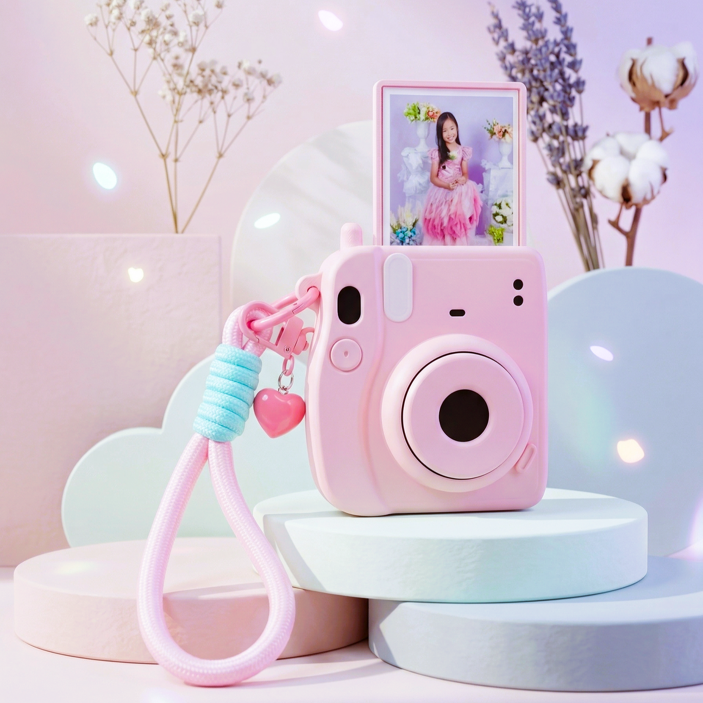 Mini Instax Camera Keychain with Photo slot | 3D printed