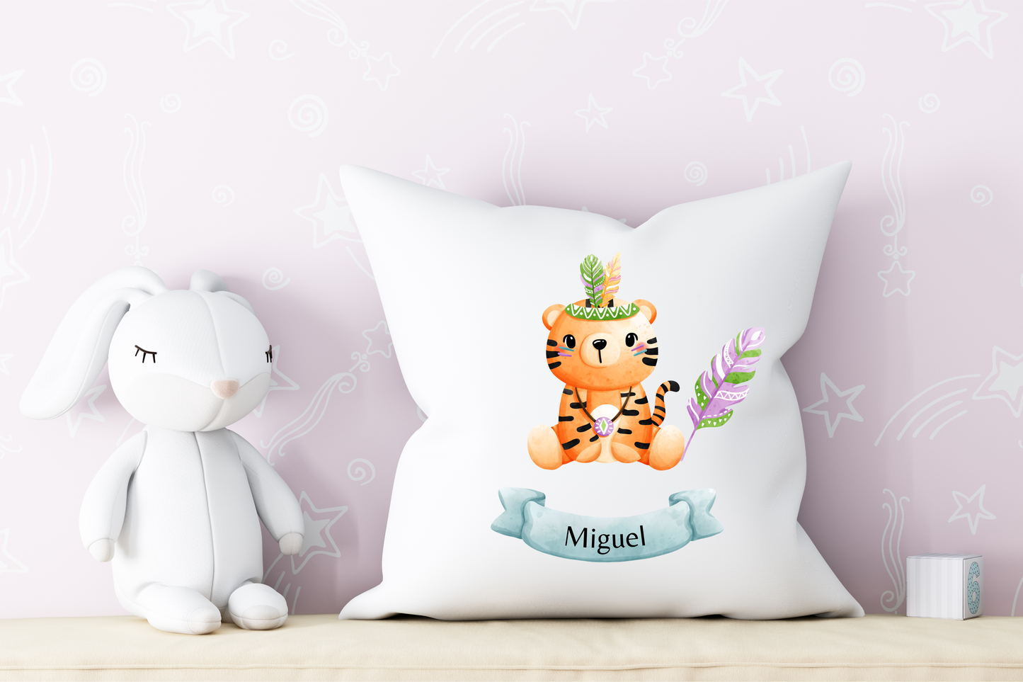 Tribal Animal Cute Pillow | Children Pillow