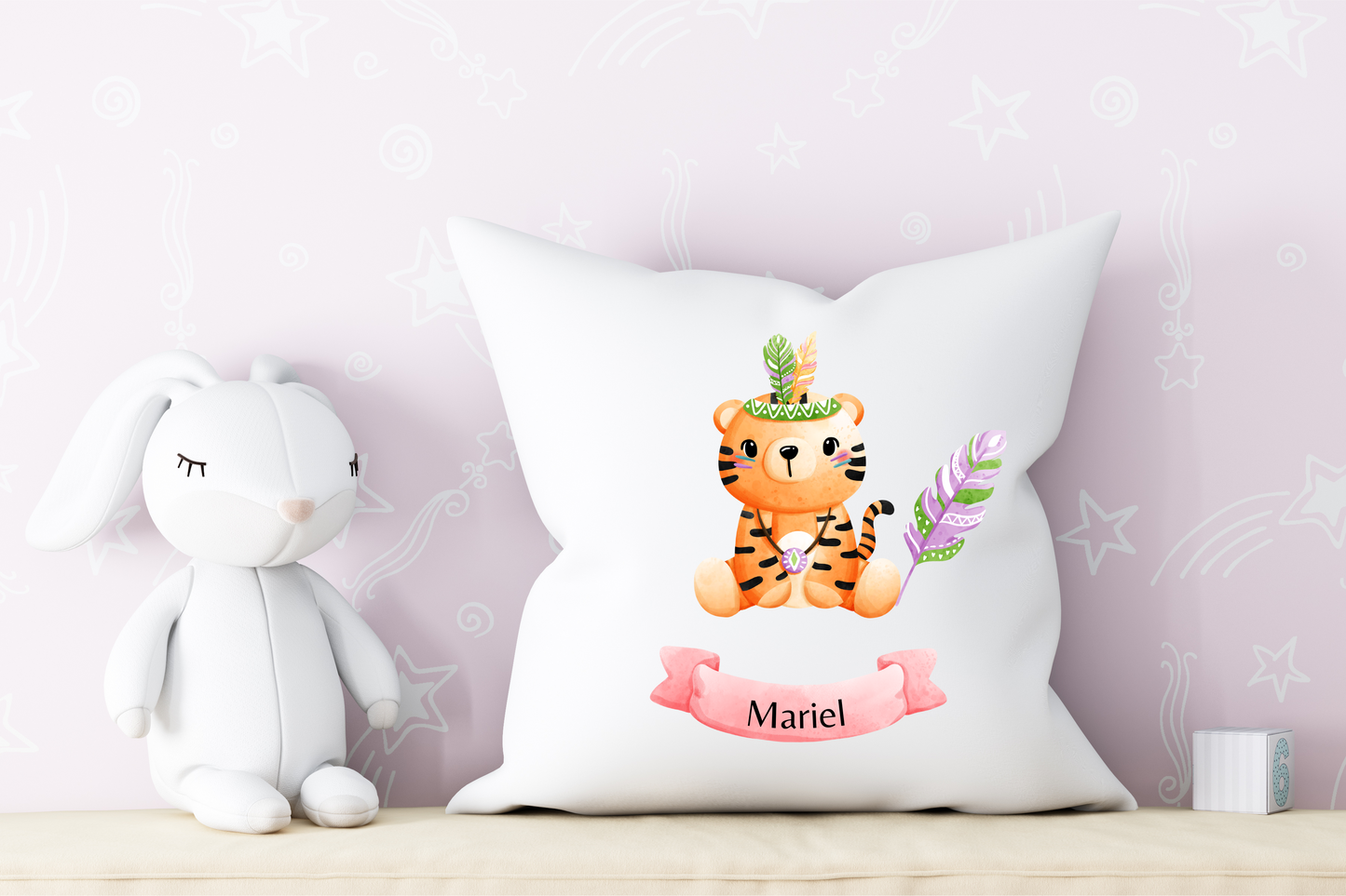 Tribal Animal Cute Pillow | Children Pillow