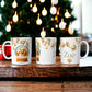 Gold Christmas Mug | Customisable Mugs