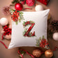 Christmas Pillowcase | Red Alphabet | Home Decor