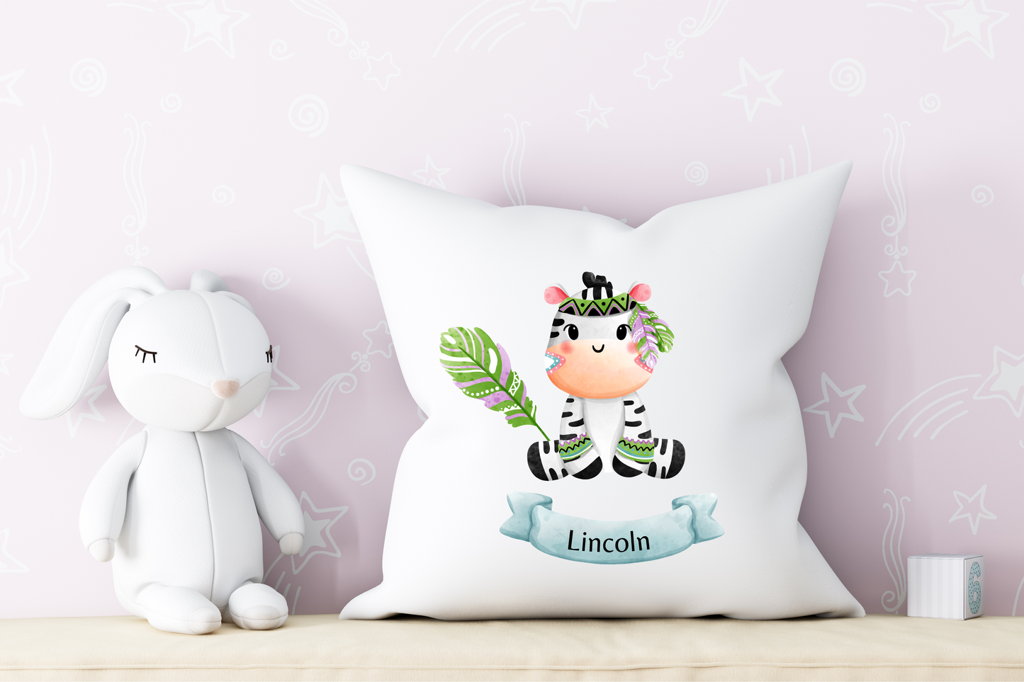 Tribal Animal Cute Pillow | Children Pillow