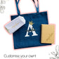 Ayesha Tote Bag with Notebook and pouch