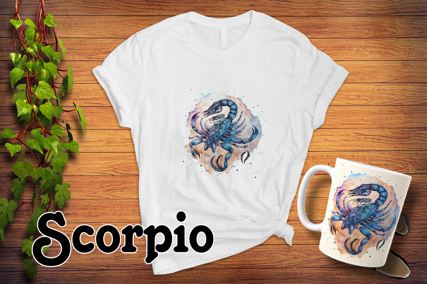 Zodiac Signs Shirt + Mug