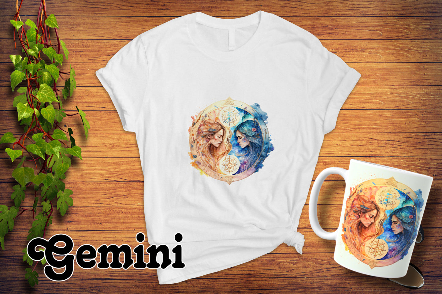 Zodiac Signs Shirt + Mug