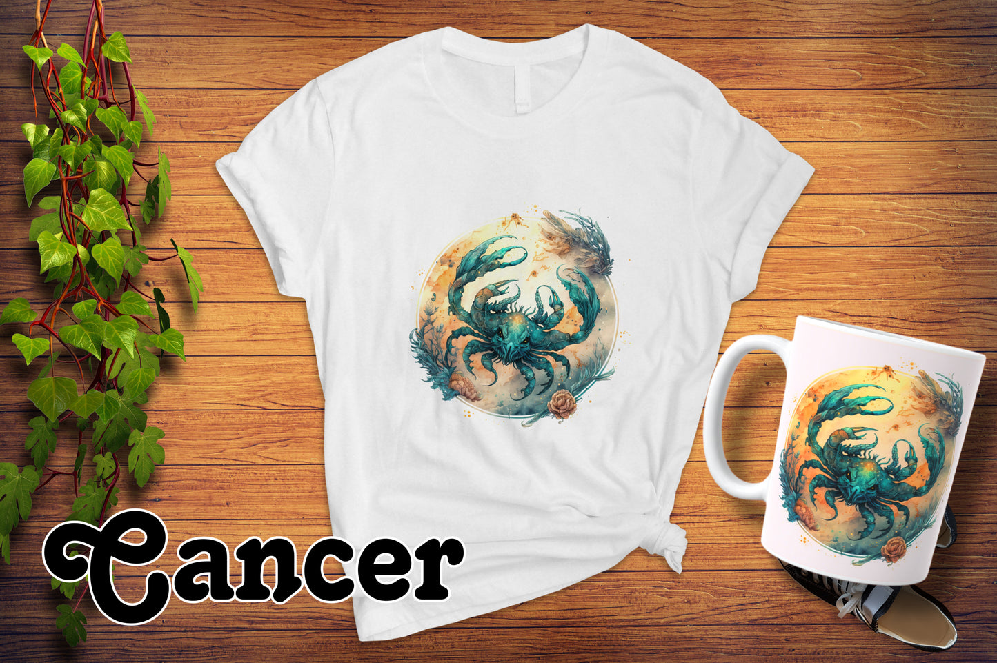 Zodiac Signs Shirt + Mug