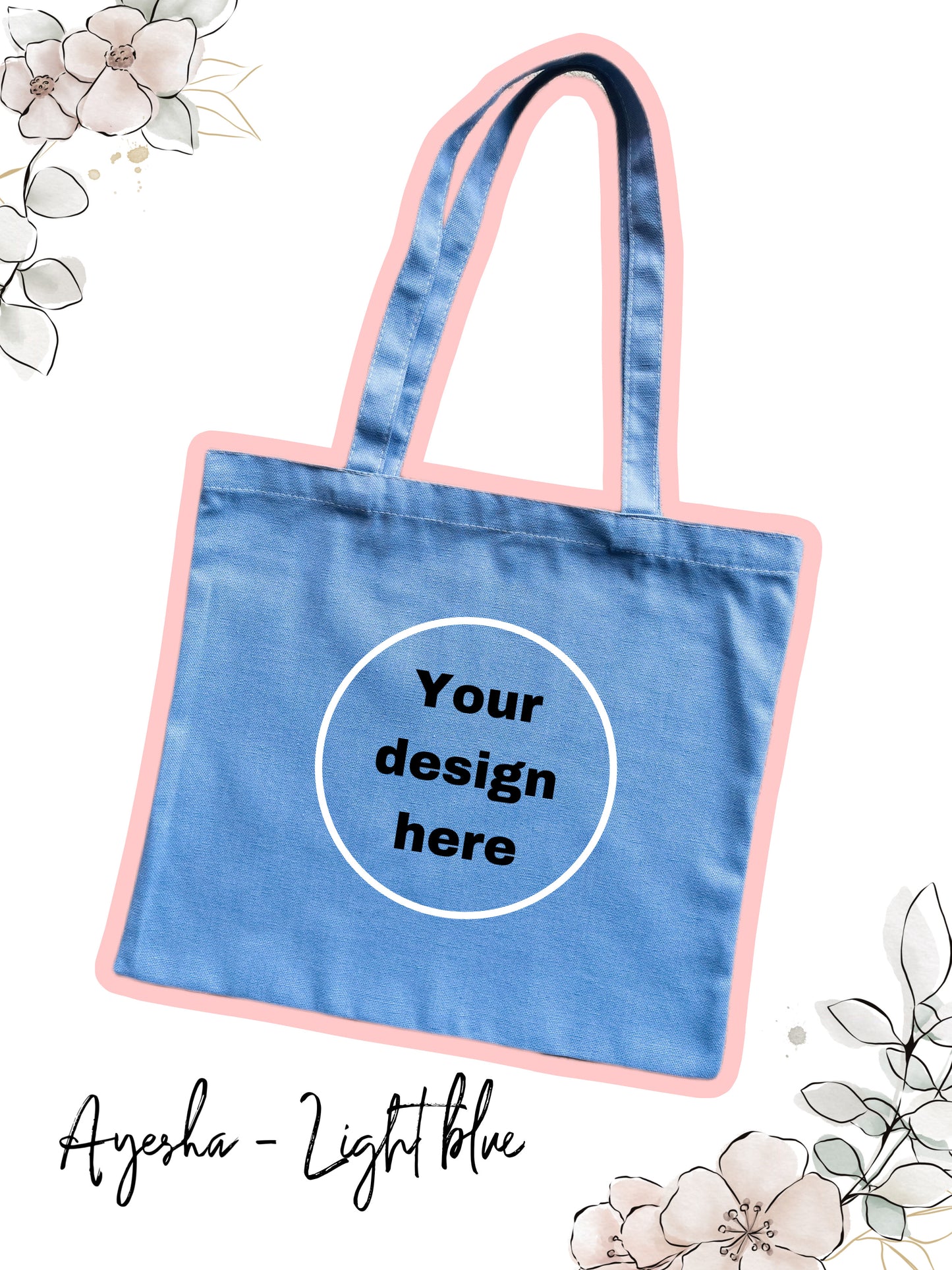 Ayesha Tote Bag with Notebook and pouch